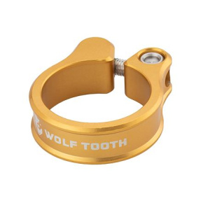 WOLF TOOTH saddle sleeve 34.9mm gold WOLF TOOTH saddle sleeve 34.9mm gold