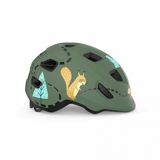 MET helmet HOORAY children's green forest -52/55