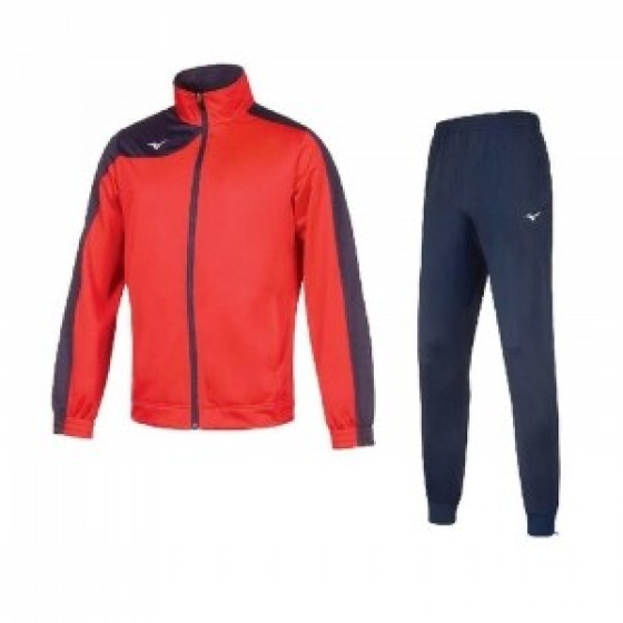 MIZUNO Men Knit Tracksuit(M)/Red/Navy