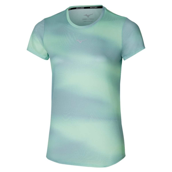 MIZUNO Core Graphic tee (W) / Flash Mint