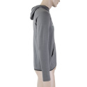 SENSOR MERINO UPPER MOUNTAINS men's hoodie kangaroo grey Size: