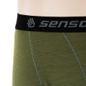 SENSOR MERINO ACTIVE men's shorts safari green Size: