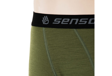 SENSOR MERINO ACTIVE men's shorts safari green Size: