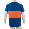 SENSOR MERINO AIR PT men's shirt kr.sleeve blue/orange Size: