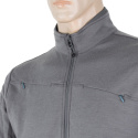 SENSOR MERINO UPPER men's sweatshirt full zip grey Size: