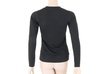 SENSOR MERINO ACTIVE women's T-shirt long.sleeve black Size:
