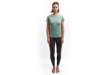 SENSOR MERINO AIR SAY YES women's short-sleeve shirt.sleeve basil green size