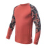 SENSOR MERINO IMPRESS men's shirt long.sleeve terracotta/rush Size: