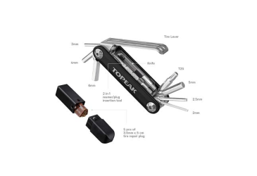 TOPEAK tools NINJA MASTER+ TOOLBOX T11