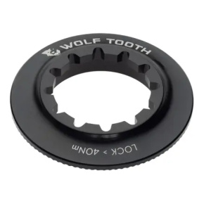 WOLF TOOTH Centerlock Rotor Internal Spline Nut black