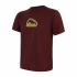 SENSOR MERINO AIR PT SUMMIT men's shirt kr.sleeve port red Size: