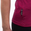 SENSOR MERINO ACTIVE SONGBIRDS women's short-sleeve shirtsleeve lilla size