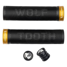 WOLF TOOTH grips ECHO black/gold