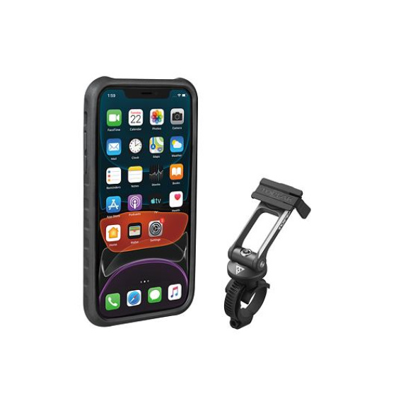 TOPEAK RIDECASE case for iPhone 11 black/gray