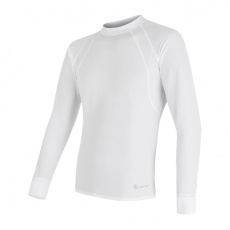 SENSOR COOLMAX AIR men's long sleeve shirt.sleeve white Size: