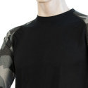 SENSOR MERINO IMPRESS men's shirt long.sleeve black/camo Size: