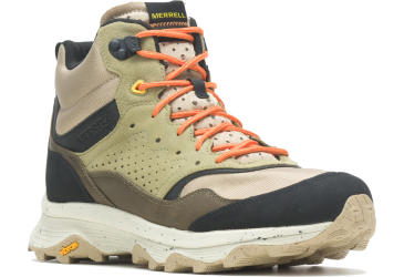shoes merrell J004535 SPEED SOLO MID WP clay/olive