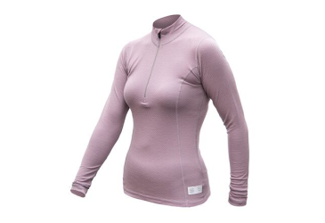 SENSOR MERINO DF women's long-sleeve shirtsleeve zipper mystic violet size