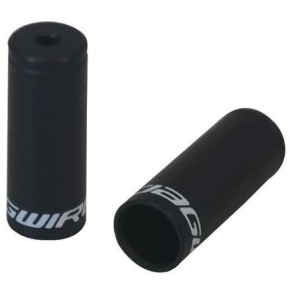 JAGWIRE end cap over. bowden open 4mm alloy black 50pcs