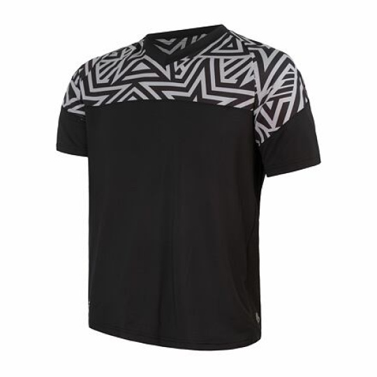 SENSOR HELIUM men's jersey free neck.sleeve black/stars Size: