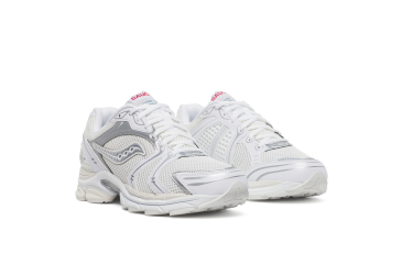 unisex footwear saucony S70841-1 PROGRID TRIUMPH 4 white/silver