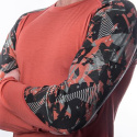 SENSOR MERINO IMPRESS men's shirt long.sleeve terracotta/rush Size: