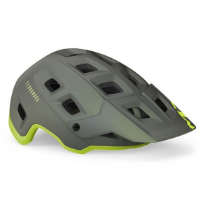MET helmet TERRANOVA grey/lime -58/61