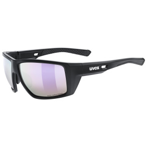 UVEX SUNGLASSES MTN VENTURE CV BLACK MATT/MIR LAVENDER (PINK) (S5330542281)