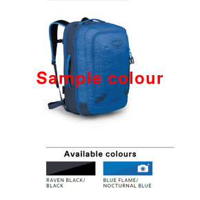 OSPREY BACKPACK TRANSPORTER TRAVEL PACK 36 BLUE FLAME (10006378)