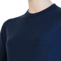 SENSOR MERINO DF women's shirt long.sleeve deep blue Size: