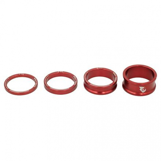 WOLF TOOTH washer set 3,5,10,15mm red