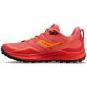 saucony S10737-32 PEREGRINE 12 CORAL/REDROCK shoes