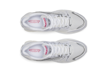 unisex footwear saucony S70841-1 PROGRID TRIUMPH 4 white/silver