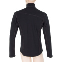 SENSOR MERINO UPPER men's sweatshirt short zip black Size: