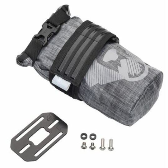 WOLF TOOTH TEKLITE ROLL-TOP BAG with adapter grey 1L