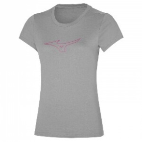 MIZUNO RB Logo Tee / Gray / MIZUNO RB Logo Tee / Gray /