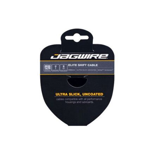 JAGWIRE shifter cable Elite Polished Ultra-Slick Stainless 1.1x2300mm SRAM/Shimano