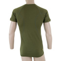 SENSOR MERINO ACTIVE men's shirt kr.sleeve safari green Size: