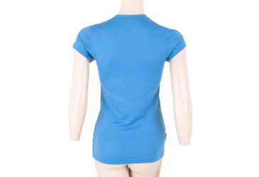 SENSOR MERINO ACTIVE women's T-shirt kr.sleeve blue Size: