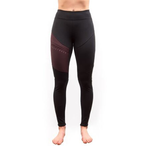 FT WOMEN'S CROSS POINT PANTS TRUE BLACK/PORT RED Size: