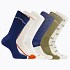 merrell socks MEA33694C6B2 NVAST RECYCLED CUSHION CREW (6 packs) navy assorted
