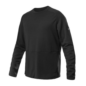 SENSOR MERINO UPPER traveller men's hoodie black Size: XXL