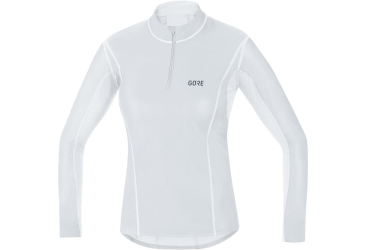 GORE M Women WS Base Layer Thermo Turtleneck-light grey/white
