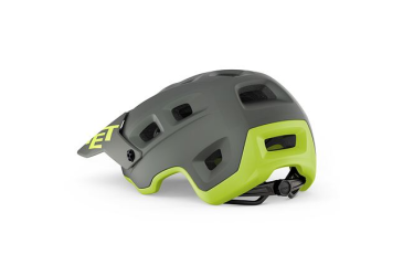 MET helmet TERRANOVA grey/lime -58/61