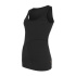 SENSOR MERINO ACTIVE women's tank top black Size: