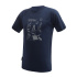SENSOR MERINO ACTIVE OUTSIDE men's short-sleeve shirt.sleeve deep blue size