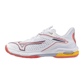 MIZUNO WAVE EXCEED TOUR 6 AC(W) / White/Calypso Coral/Icelandic