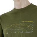 SENSOR MERINO ACTIVE PT TRACK men's shirt long.sleeve safari green Size: