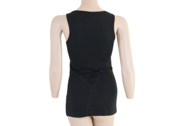 SENSOR MERINO ACTIVE women's tank top black Size: