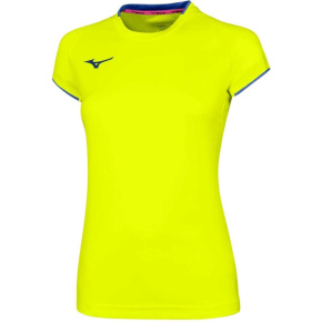 MIZUNO Core Short Sleeve Tee/Yellow Fluo/Royal MIZUNO Core Short Sleeve Tee/Yellow Fluo/Royal